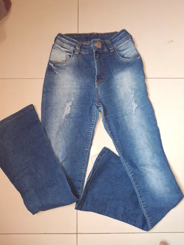 Calça jeans, blue denim collection 36