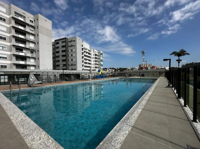 APARTAMENTO PARA LOCAÇÃO JARAGUÁ 70M² | 2 QUARTOS | SUÍTE | VARANDA | LAZER COMPLETO