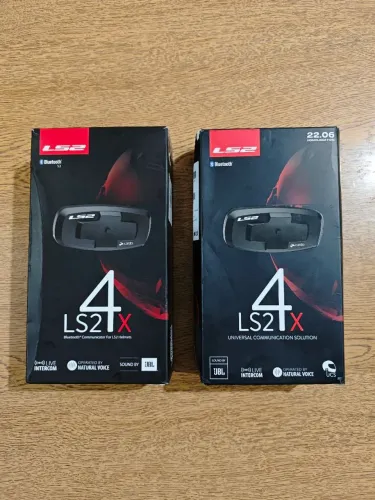 Intercomunicador LS2 4X Cardo JBL NOVO Inter Comunicador LS24X Para Capacete Moto Motos