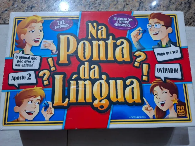 Jogo Na Ponta da Língua Grow