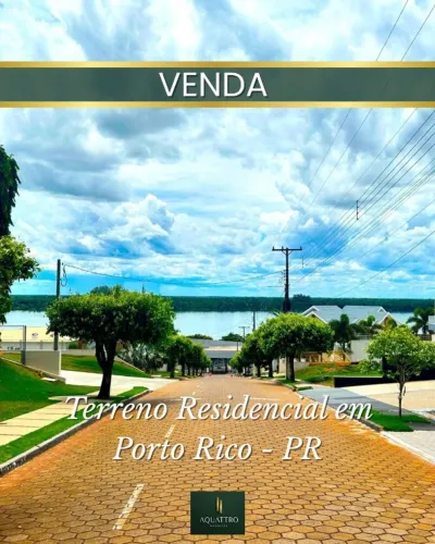 Águas de Porto Rico - Lote perfeito 630,00 m² - melhor posição do condomínio.