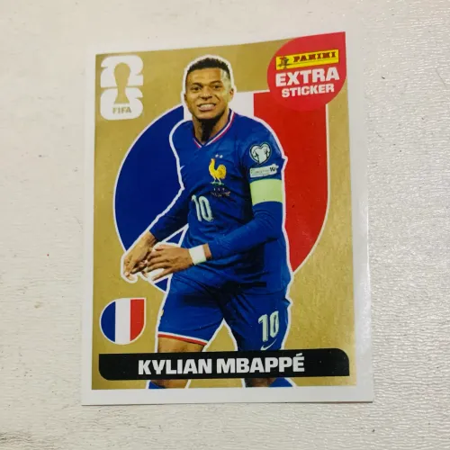 Figurinha panini Kylian Mbappé legend