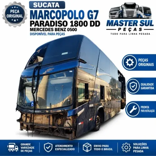 Sucata Marcopolo G7 Paradiso 1800 DD Mercedes Benz 0500