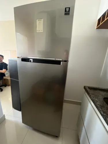 Geladeira Samsung Duplex Twin Cooling Plus? 5-em-1 RT6000K, 453 L Inox