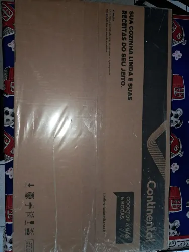 Cooktop Continental 5 Bocas KC5GR - Novo Lacrado (Nunca Aberto)