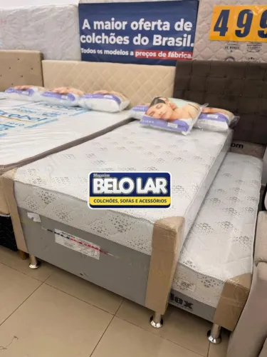 Bicama solteirão molas ensacadas 