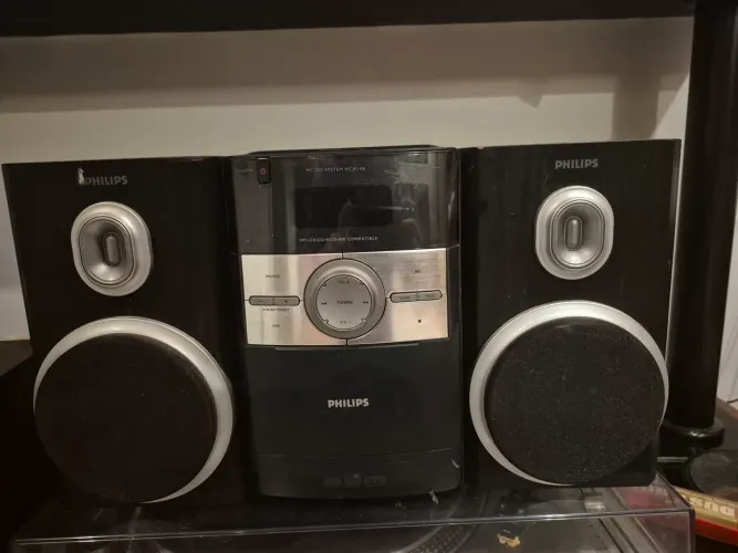 Micro System Hi-Fi Philips MCM148 (CD player inoperante)