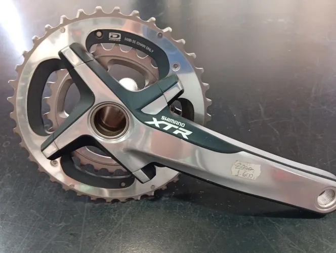 Pé de vela duplo Shimano XTR completo