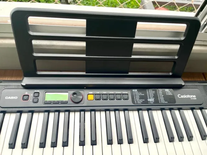 teclado piano casio ct casiotone s200 bk