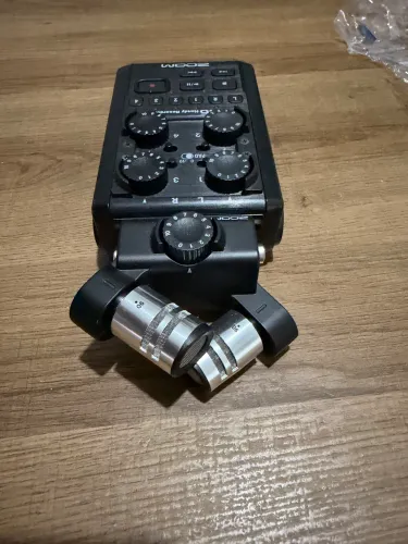 Gravador de áudio zoom h6