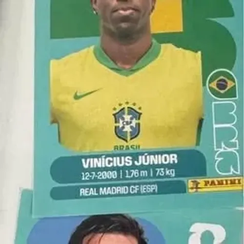 Figurinha Vini Jr Original Panini