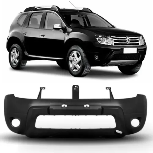 PARA CHOQUE DIANTEIRO RENAULT DUSTER 2010 2015 PRETO LISO