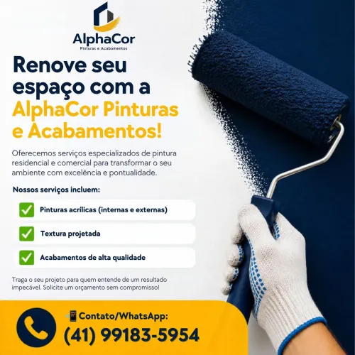Pinturas e Acabamentos