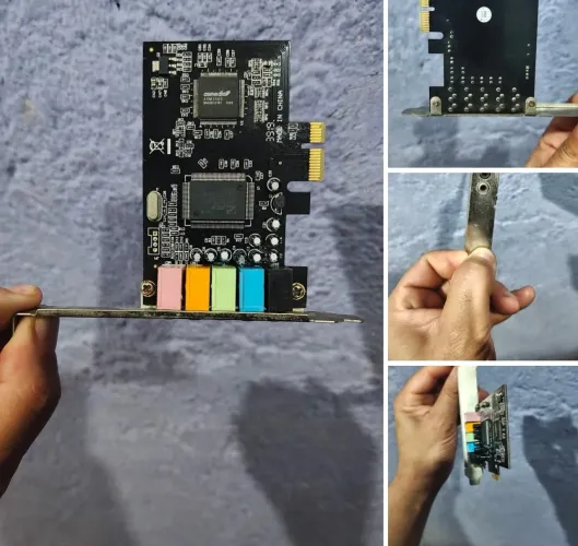 Placa de expansão som sourrond PCI-e5