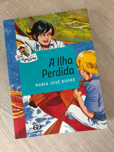 Livro paradidático a ilha perdida