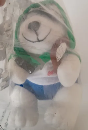 Pelúcia - Urso Jogador de Tênis (Coca Cola) - Lacrado