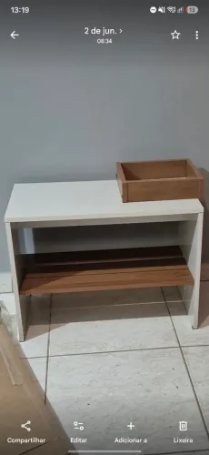 Organizador Sapateira Hall De Entrada Close Nichos Multiuso