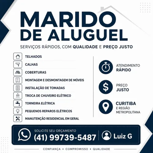 Marido de aluguel/ serviço 100% profissional