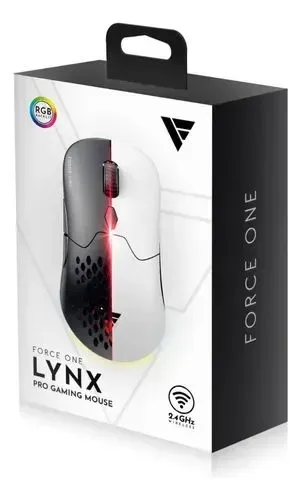 Mouse Gamer Linx one |19k DPI |sem fio dual mode| Hot Swap| Px 3370