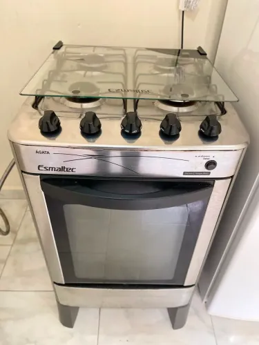 Fogão esmaltec usado