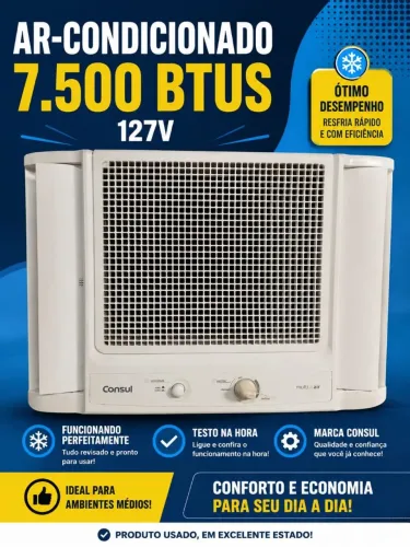 Ar-condicionado disponível