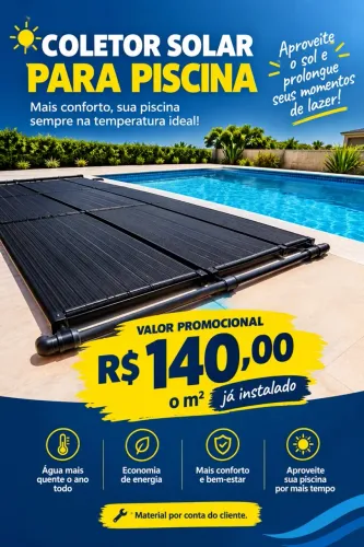 PLACA SOLAR PARA PISCINA