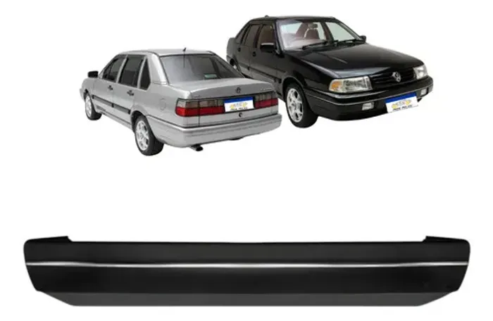 Parachoque Traseiro Volkswagen Santana 1991 A 1997 