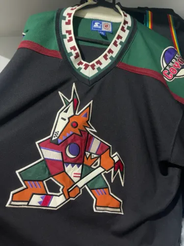 Jersey de Hóquei NHL Phoenix Coyotes - Starter Vintage Anos 90