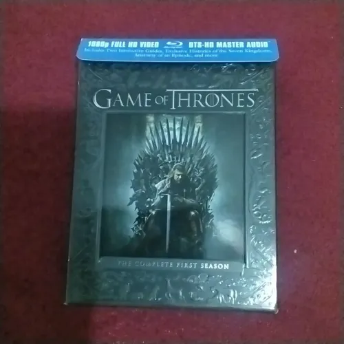 Blu ray importado Game of Thrones Primeira Temporada 1