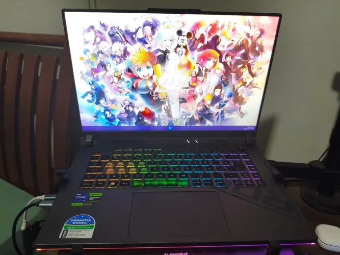 Notebook Gamer Rog Strix G16 4060 i9 (13980HX); 24gb RAM (5600Hz); 1.5tb de armazenamento 