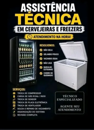 Gás Expositor e cervejeiro