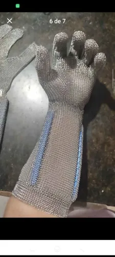 Luvas de dessoça cano longo tamanho M e G