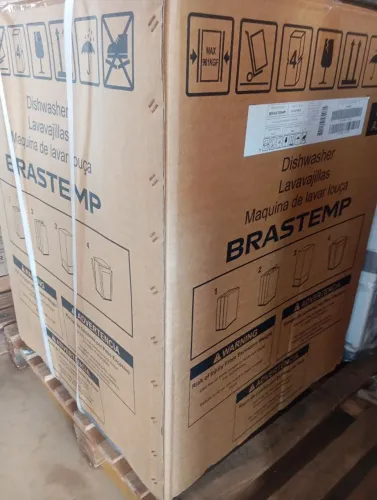 Lava louça Brastemp 15 serviço inox
