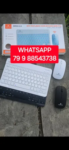 TECLADO + MOUSE BLUETOOTH ORIGINAL - ENVIO AGORAAAAAAA