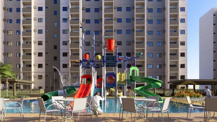 Apartamento com 2 dormitórios à venda, 46 m² por R$ 256.000,00 - Gramame - João Pessoa/PB