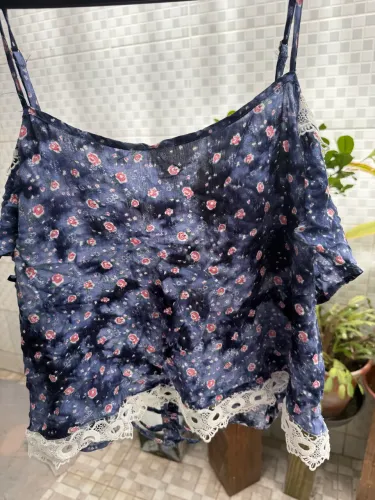 Blusa ciganinha ombro a ombro G