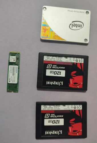 SSD e NVME usados e saudável