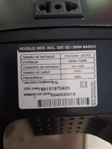 Vendo módulo isolador 500wa