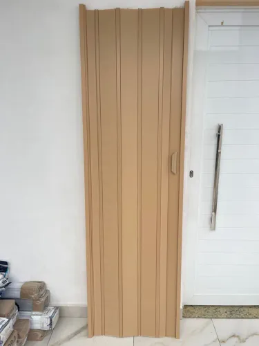 Porta sanfonada completa