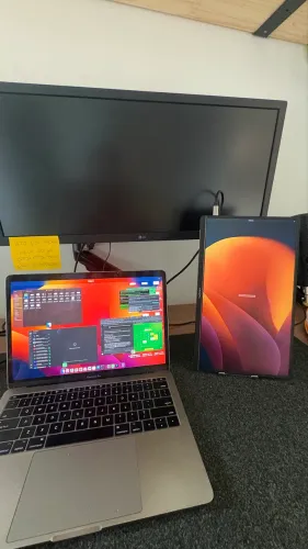 Monitor portátil 14pol