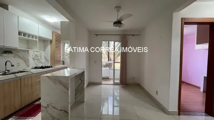 Apartamento para locação todo planejado com 2 quartos, sendo 1 suíte, 2 salas, 2 banheiros