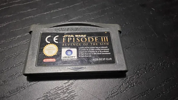 Jogo starwars episódio 3 original GBA
