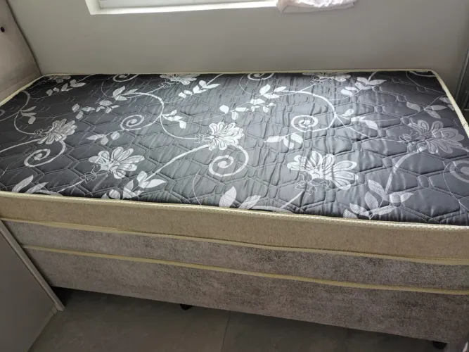 Cama Box Solteiro - NOVA