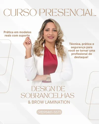 Curso de Design de Sobrancelhas com Henna & Brow Lamination 
