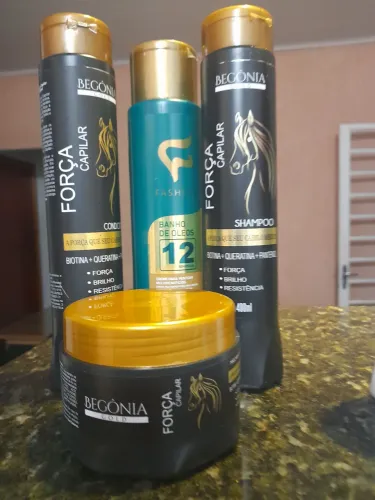 Kit de cuidados dos cabelos 130,00