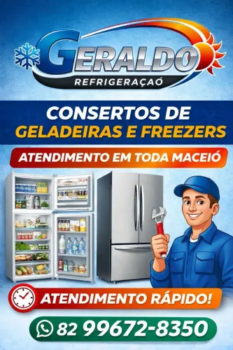 CONSERTO DE GELADEIRA COM 3 MESES DE GARANTIA