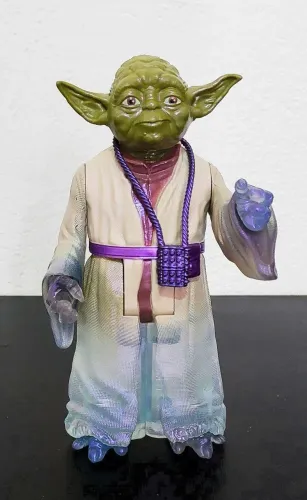 FIGURA Mestre Yoda Force Spirit Star Wars 18cm , Escala 1/6 Exclusivo Walmart EUA <br>