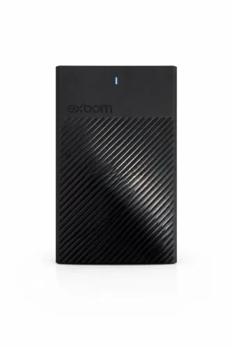 HD Externo 500GB WD Blue USB 3.0 - Case Exbom + Cabo | Testado e Funcionando