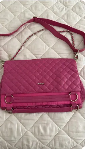 Bolsa DATELLI COURO LEGÍTIMO SEMI NOVA