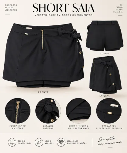 Short saia